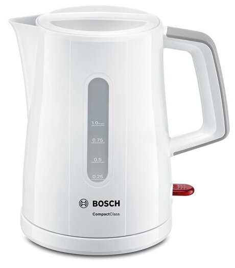 null Чайник Bosch "TWK3A051", электрический, белый. null.
