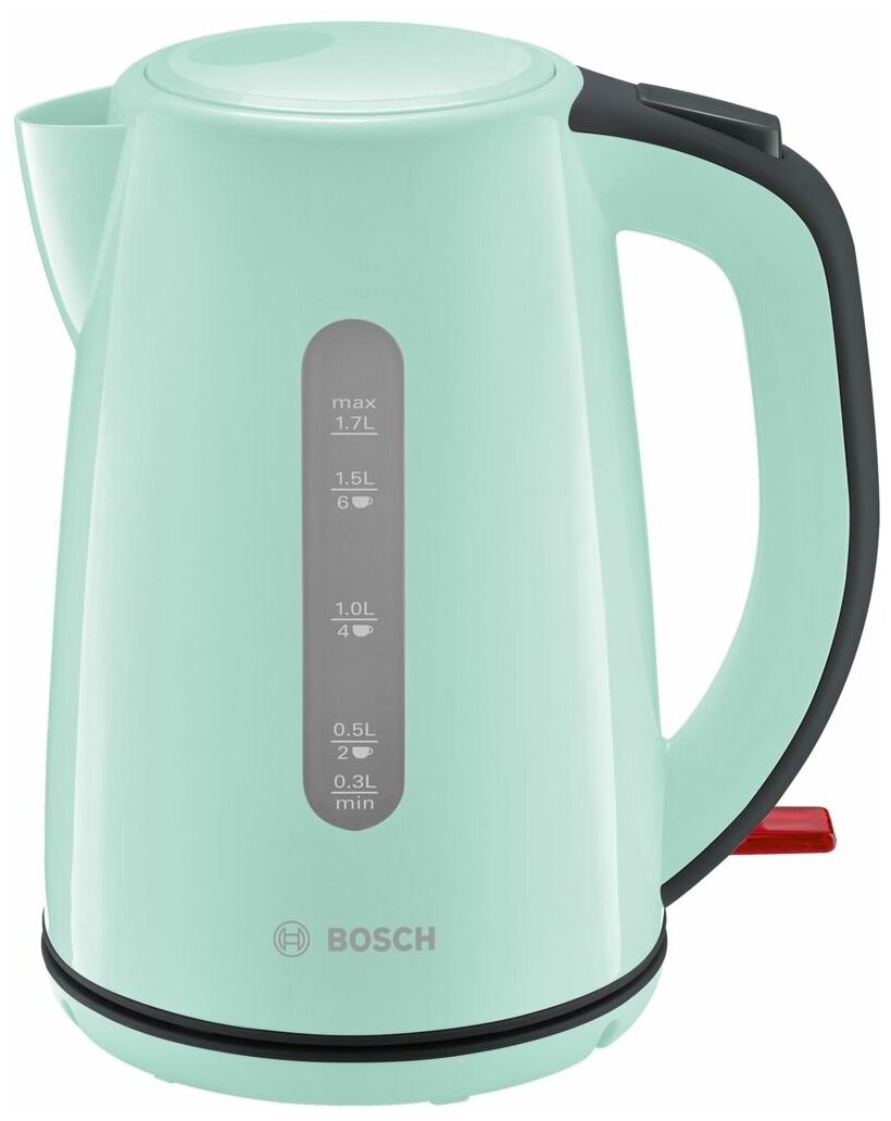 null Чайник Bosch "TWK7502", электрический, бирюзовый. null.