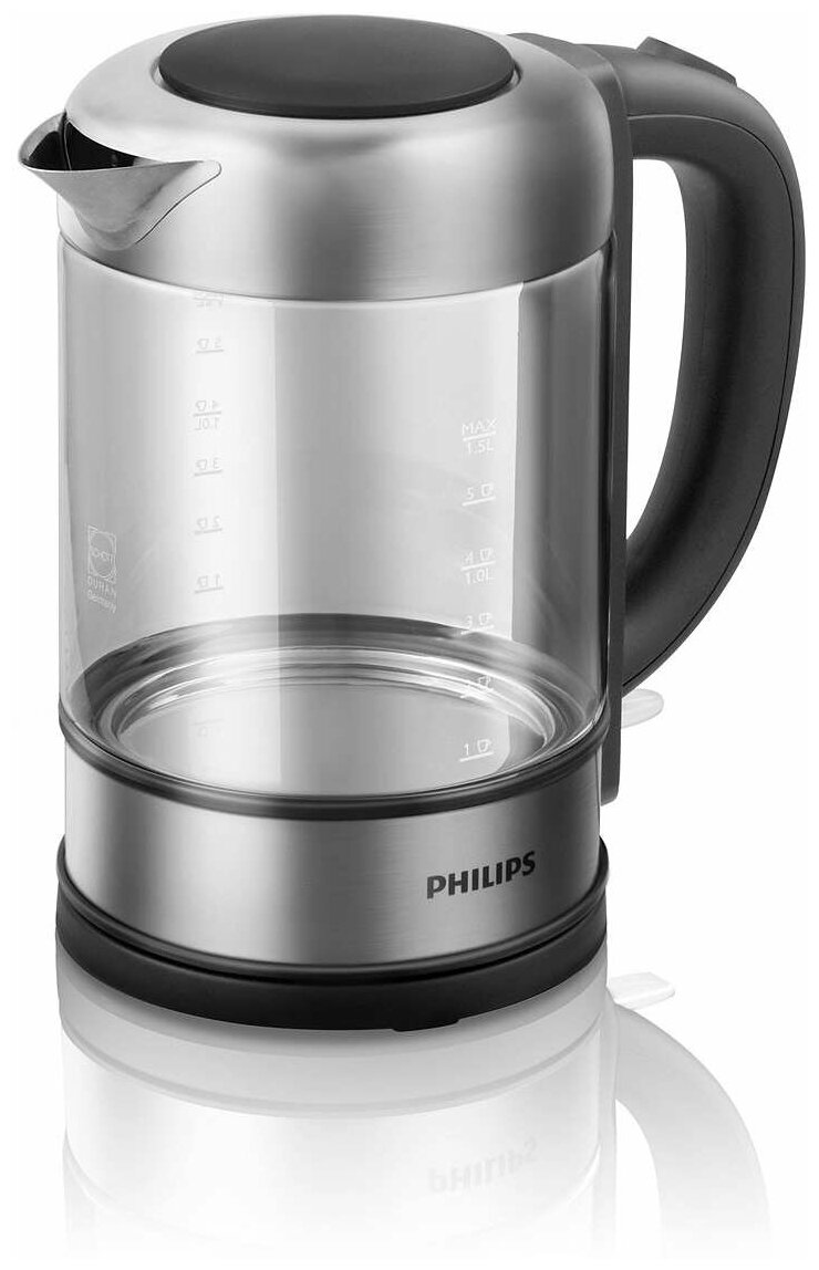 Чайник Philips "HD9342/01", электрический, серебристый