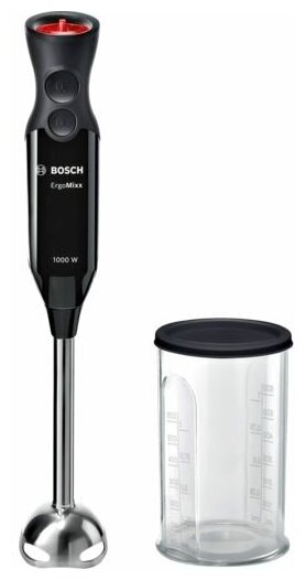 Блендер Bosch "ErgoMixx" MS6CB6110, погружной, черный