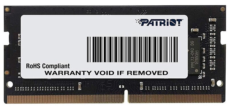 Модуль оперативной памяти SO-DIMM 16ГБ DDR4 SDRAM Patriot "PSD416G266681S"