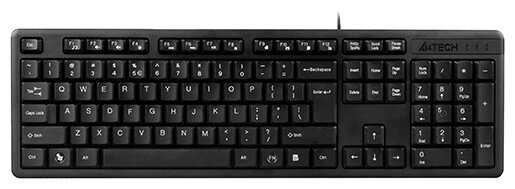 Клавиатура A4Tech "KK-3", 102кн., черный
