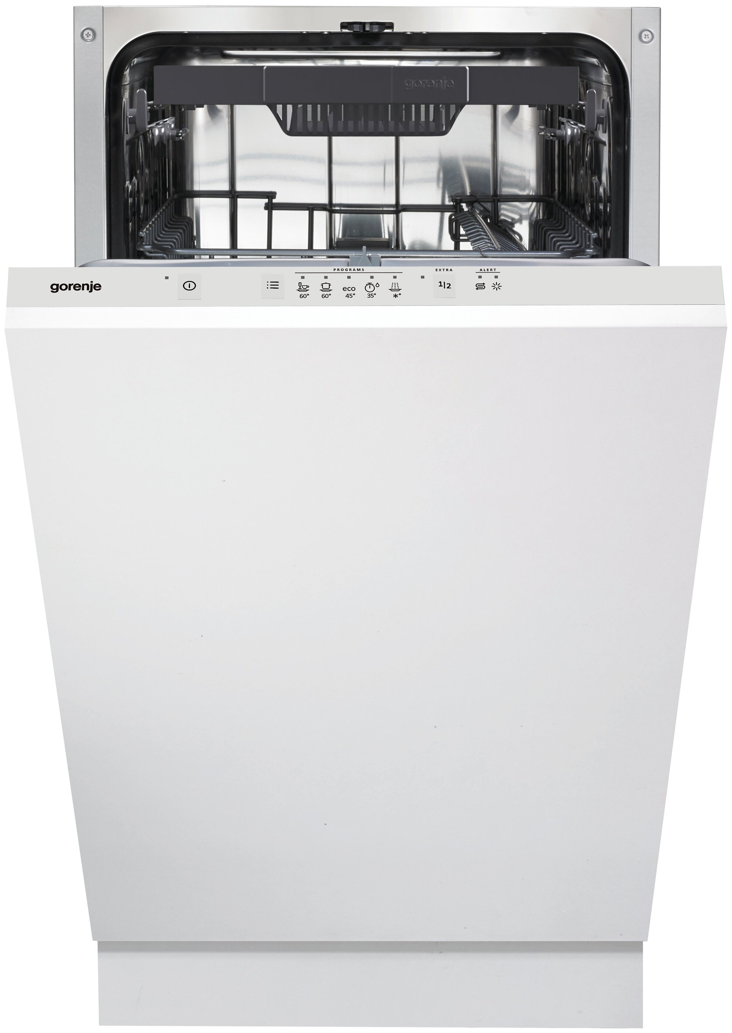 Посудомоечная машина Gorenje "GV520E10", встраиваемая, 45 см, A++, AquaStop