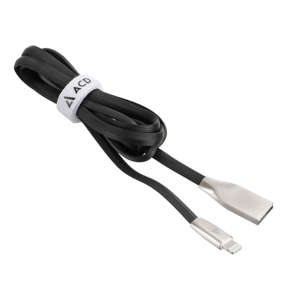 Кабель USB соединительный USB A-Lightning ACD "U922" ACD-U922-P5B, черный