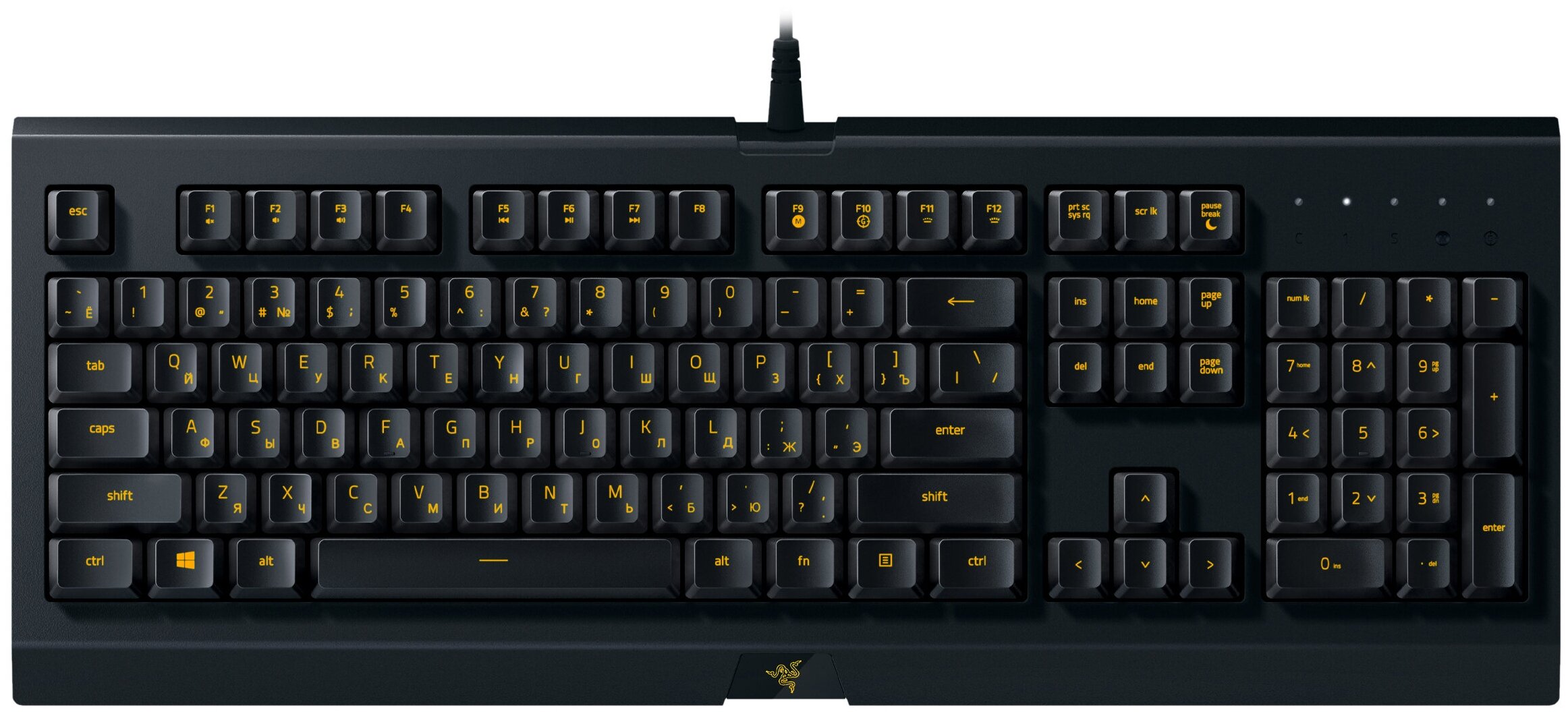 Клавиатура Razer "Cynosa Lite" RZ03-02741500-R3R1, черный