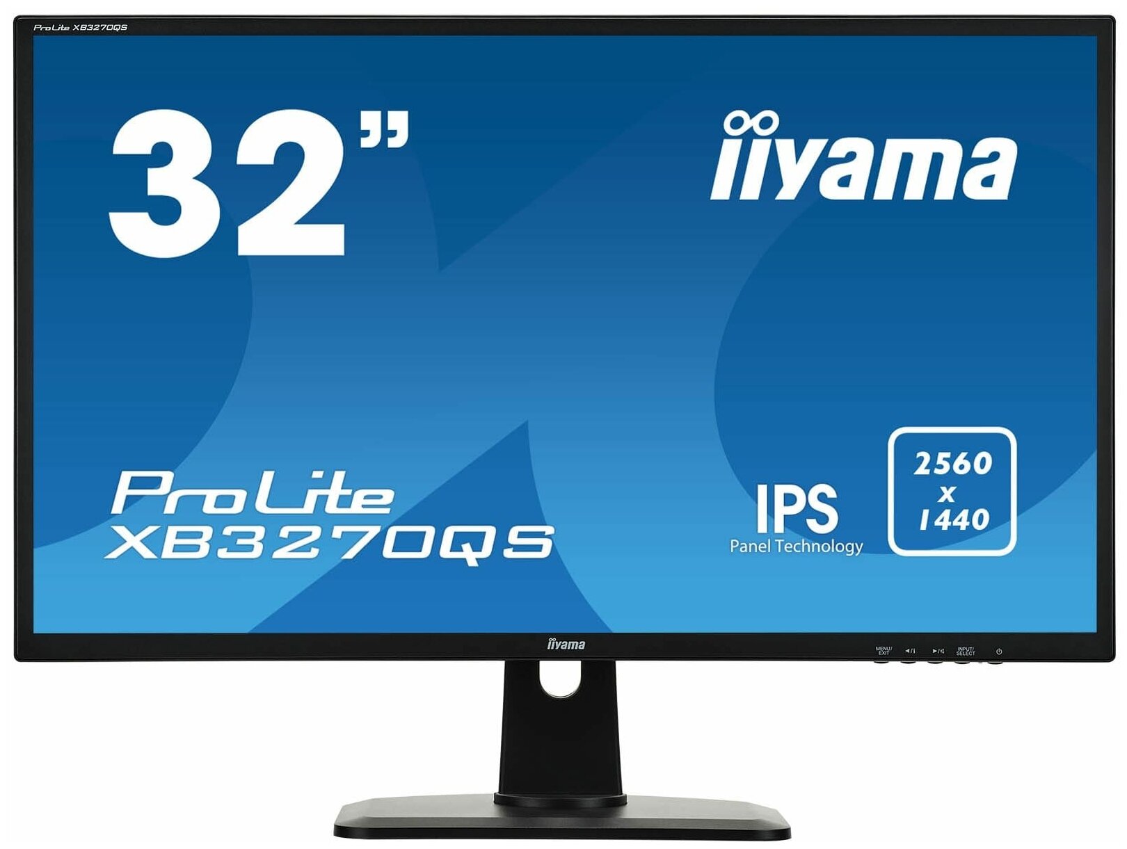 Монитор 31.5" iiyama "ProLite XB3270QS-B1" 2560x1440, черный