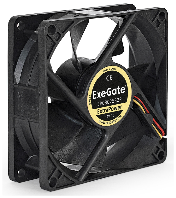 Вентилятор для блока питания ExeGate "ExtraPower EP08025S2P" d80мм, 2200об./мин.