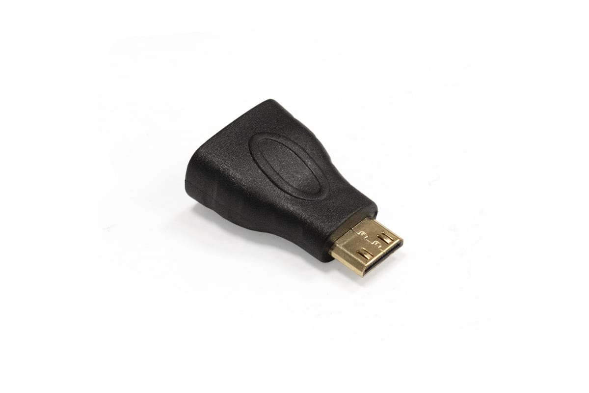 Переходник HDMI<->mini-HDMI ExeGate "EX-HDMI-FMC", позолоченные контакты