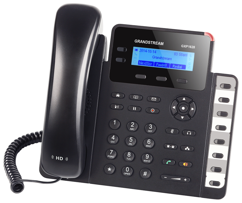 VoIP-телефон Grandstream "GXP-1628", с БП
