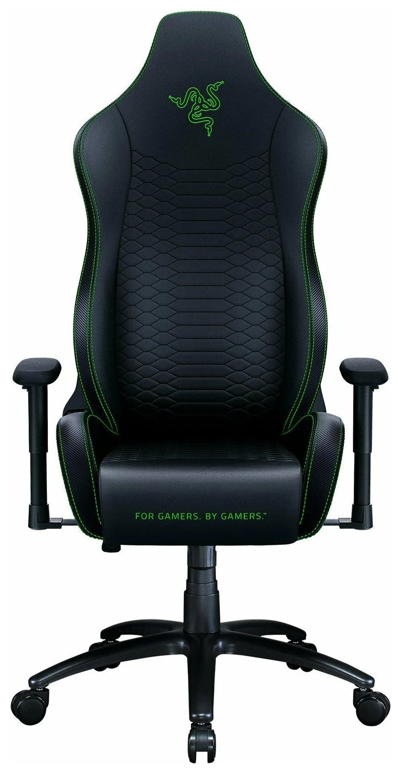 Кресло Razer "Iskur X" RZ38-02840100-R3G1, черно-зеленый