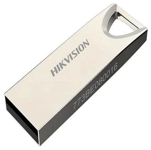 Накопитель USB flash 64ГБ Hikvision "M200" HS-USB-M200/64G, серебр.