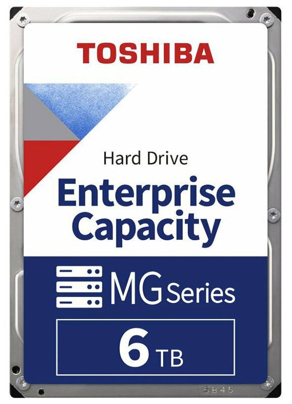 Жесткий диск 6ТБ Toshiba "Enterprise Capacity" MG08SDA600E, 7200об/мин., 256МБ