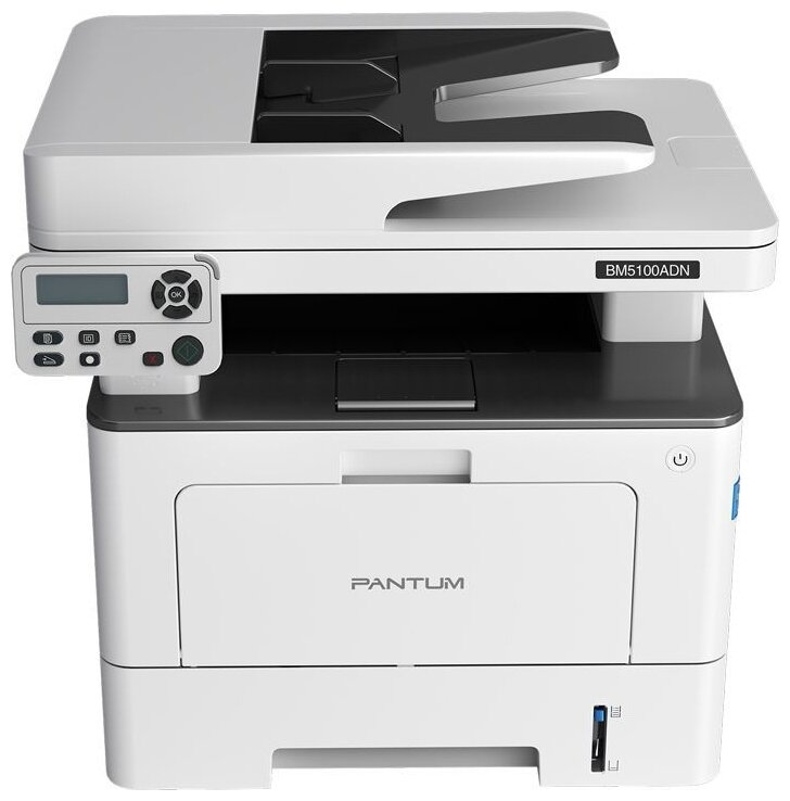Многофункциональное устройство Pantum "BM5100ADN" A4, лазерный, принтер + сканер + копир, ЖК, белый