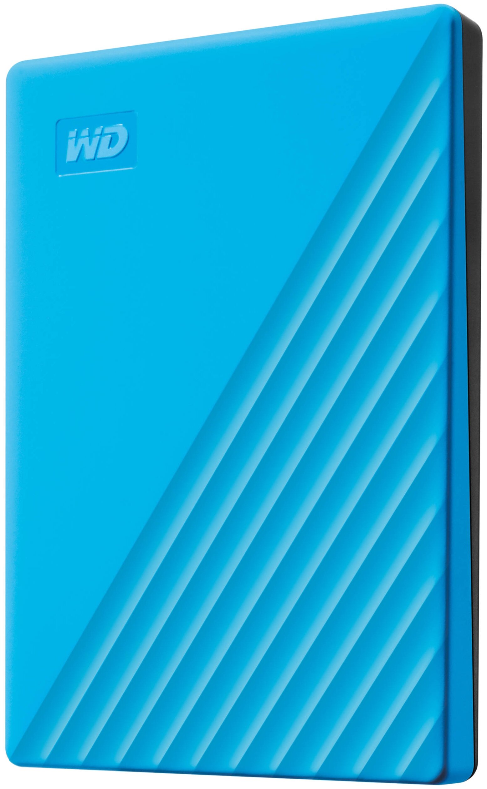 Внешний жесткий диск 2ТБ 2.5" Western Digital "My Passport WDBYVG0020BBL" голубой