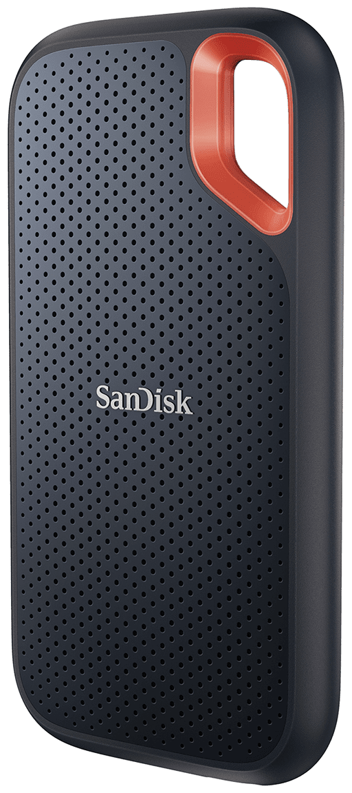 Внешний SSD диск 500ГБ SanDisk "Extreme V2" SDSSDE61-500G-G25, черный