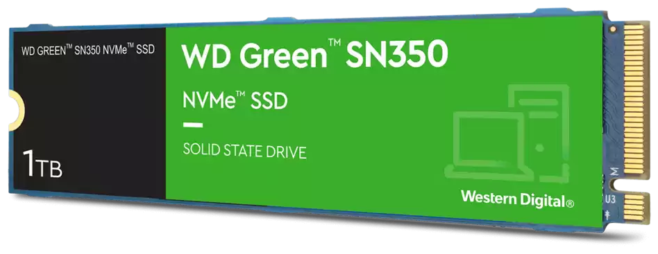 SSD диск 1ТБ M.2 Western Digital "Green SN350" WDS100T3G0C