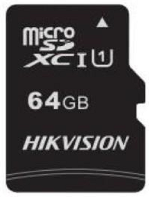 Карта памяти 64ГБ Hikvision "C1" microSD XC-I Class10