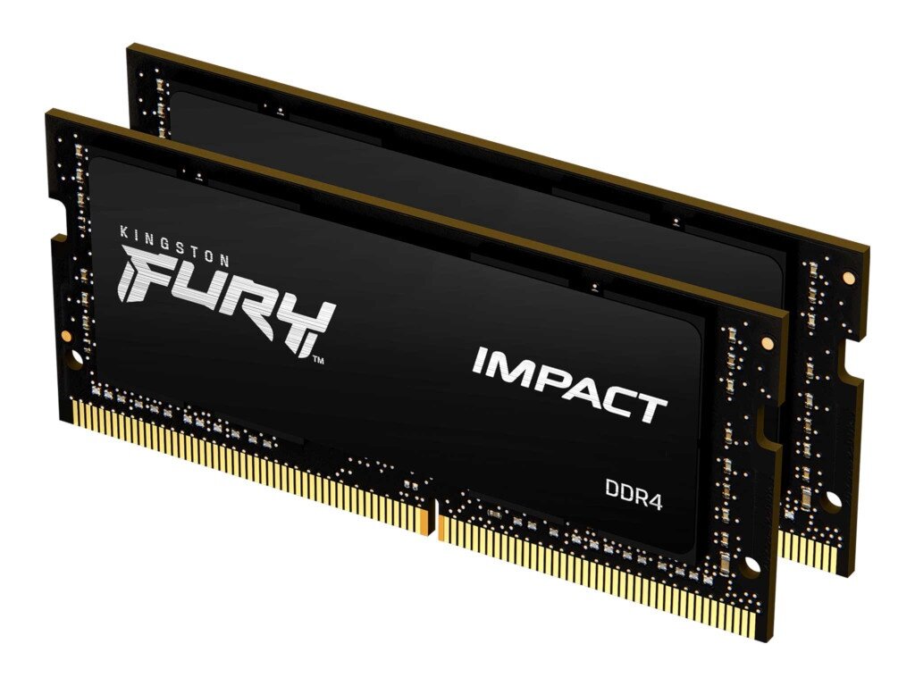 null Модуль оперативной памяти SO-DIMM 2x32ГБ DDR4 SDRAM Kingston "FURY Impact" KF429S17IBK2/64. null.