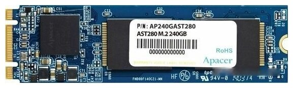SSD диск 240ГБ M.2 Apacer "AST280" AP240GAST280-1