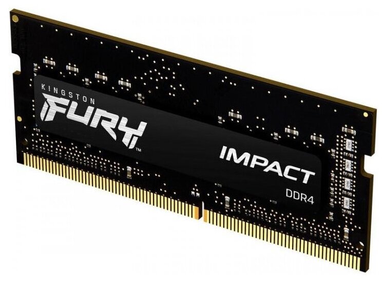null Модуль оперативной памяти SO-DIMM 16ГБ DDR4 SDRAM Kingston "FURY Impact" KF432S20IB/16. null.