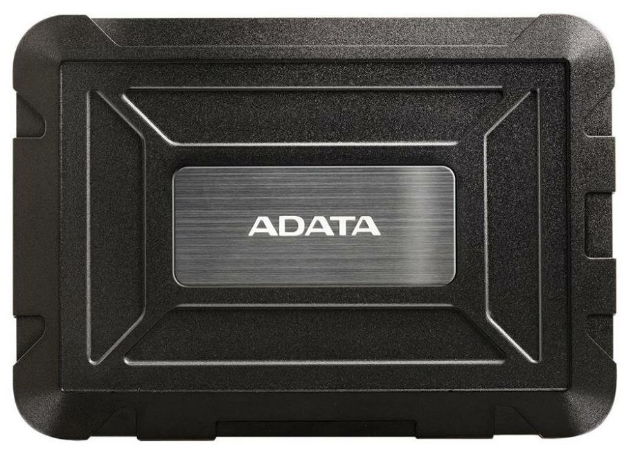 Контейнер ADATA "ED600" AED600-U31-CBK, для 2.5" SATA HDD/SSD, черный