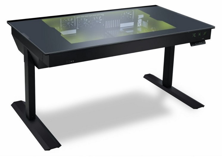 Корпус Table-ATX Lian Li "DK-05F", XL-ATX, черный