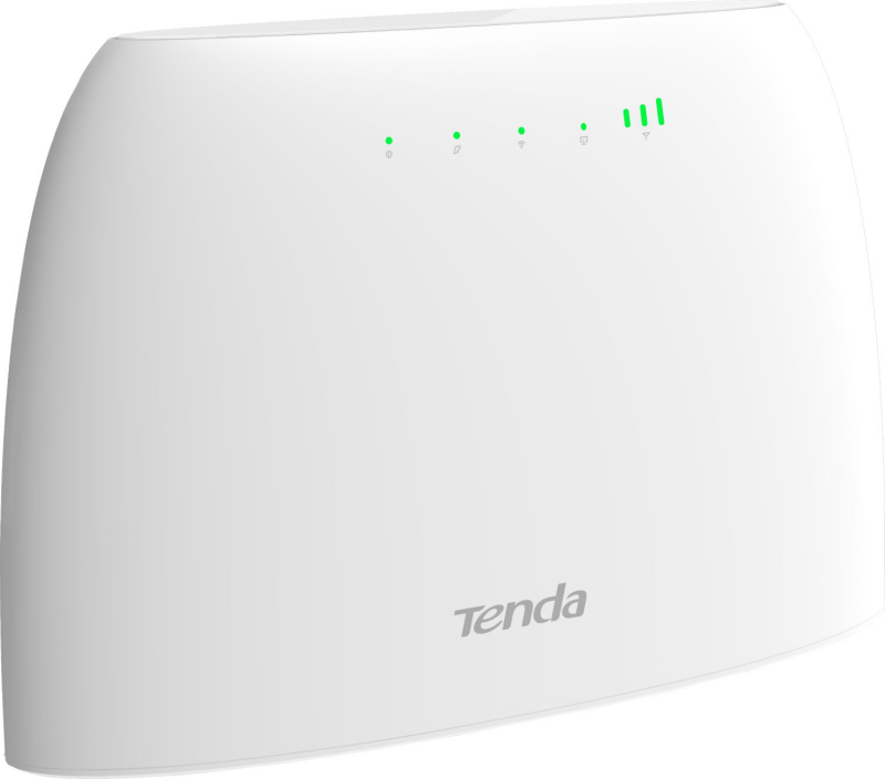 Беспроводной маршрутизатор Tenda "N300 LTE" WiFi 300Мбит/сек. + LTE-модем + 1 порт LAN 100Мбит/сек. + 1 порт WAN 100Мбит/сек.