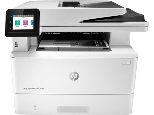 Многофункциональное устройство HP "LaserJet Pro MFP M428fdw" A4, лазерный, принтер + сканер + копир + факс, ЖК, бело-черный