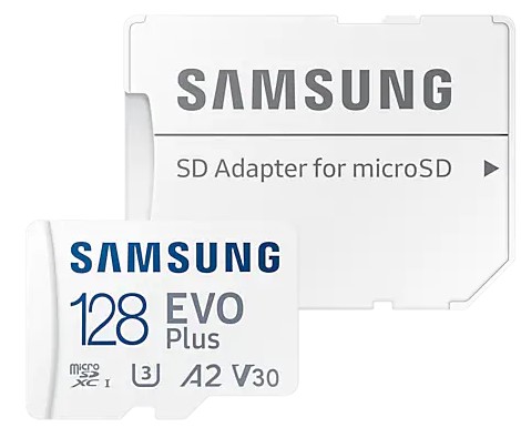 Карта памяти 128ГБ Samsung "EVO Plus MB-MC128KA/EU" microSDXC UHS-I Class10 + адаптер