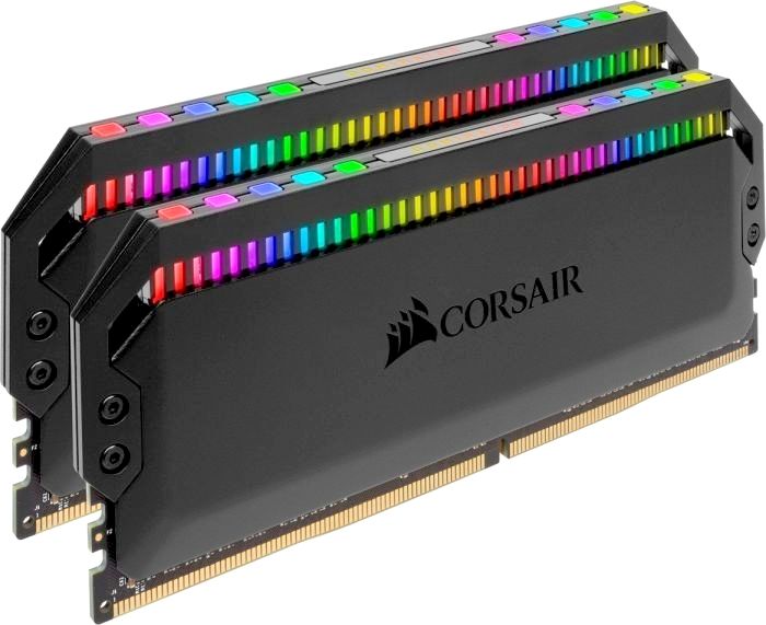 null Модуль оперативной памяти 2x8ГБ DDR4 SDRAM Corsair "Dominator Platinum RGB" CMT16GX4M2C3600C18. null.
