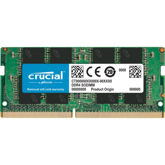 Модуль оперативной памяти SO-DIMM 16ГБ DDR4 SDRAM Crucial "CT16G4SFRA32A"
