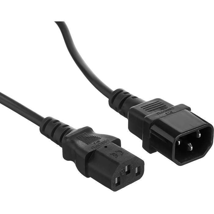 Удлинитель кабеля питания ExeGate "Power EC-1,8P VDE-250V-3*1,00mm2" EP280626RUS