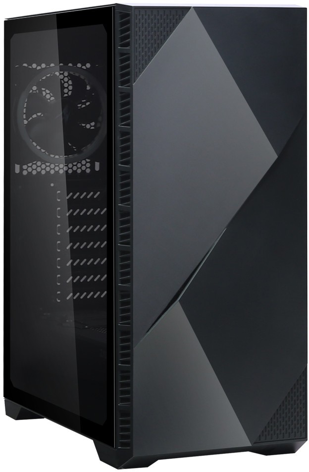 Корпус Miditower Zalman "Z3 Iceberg", ATX, черный