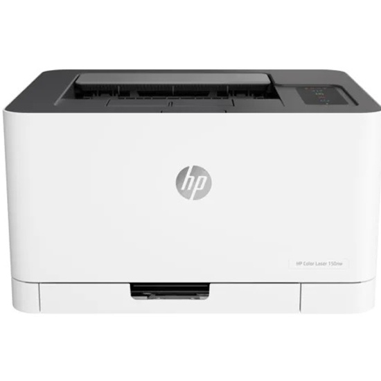 Цветной лазерный принтер HP "Color LaserJet 150nw" 4ZB95A, A4, 600x600dpi, бело-черный