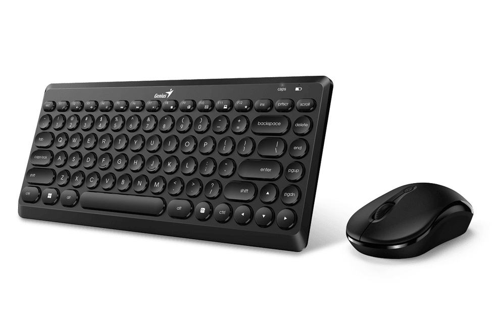 Комплект клавиатура + мышь Genius "LuxeMate Q8000", беспров., черный