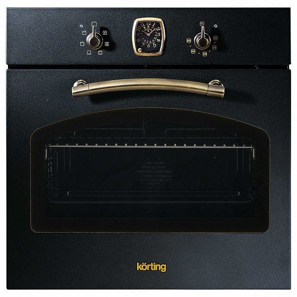 Духовой шкаф Korting "OKB 460 RN", встраиваемый, электрический, A, черный