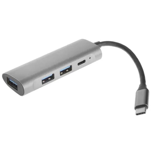 Разветвитель 2 порта USB2.0 + 1 порт USB3.0 + 1 порт Type-C ORIENT "CU-325", внешн.