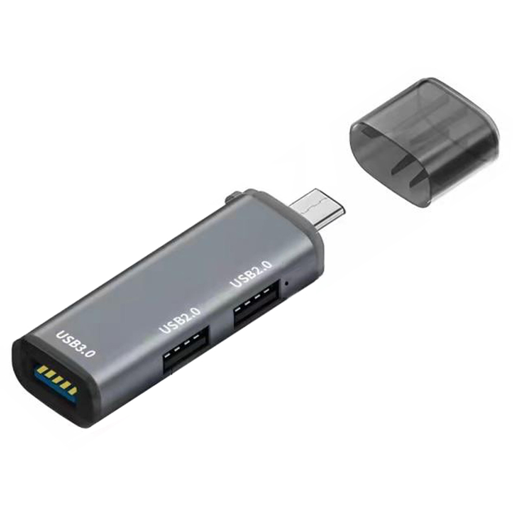 Разветвитель 2 порта USB2.0 + 1 порт USB3.0 ORIENT "CU-327", внешн.