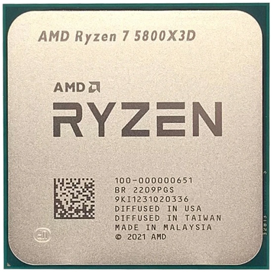 Процессор AMD "Ryzen 7 5800X3D" 100-000000651
