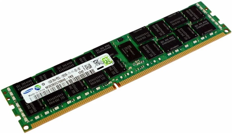 Модуль оперативной памяти DIMM 16ГБ DDR3 SDRAM Samsung "M393B2G70BH0-YK0"