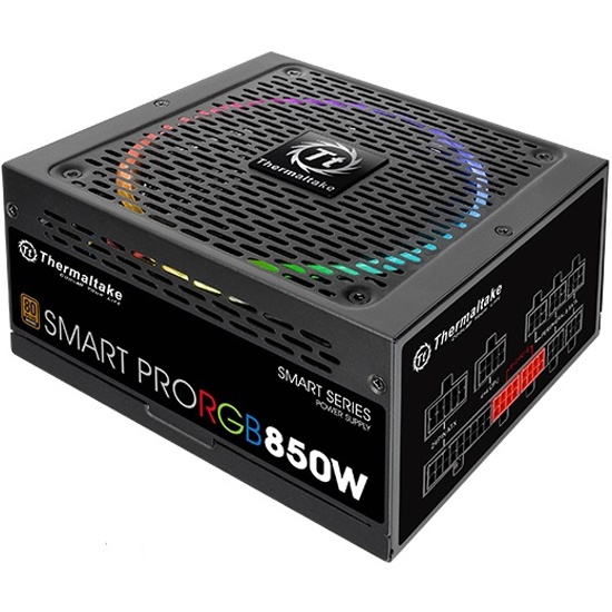 Блок питания 850Вт Thermaltake "Smart Pro RGB 850W" PS-SPR-0850FPCBEU-R ATX12V V2.4