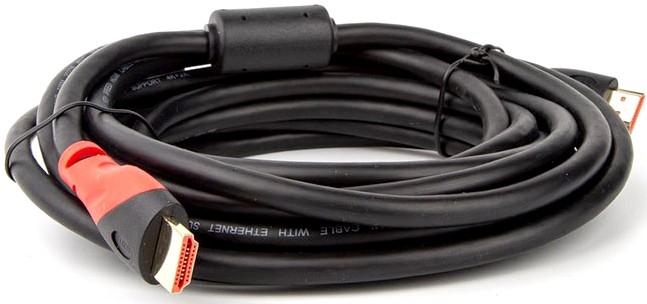 Кабель HDMI2.0 Telecom "TCG220F", с ферритовыми кольцами