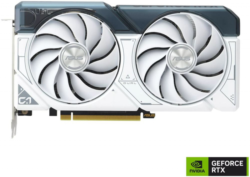 Видеокарта ASUS "GeForce RTX 4060 Ti" DUAL-RTX4060TI-O8G-WHITE