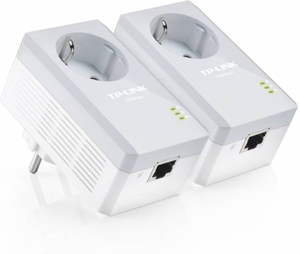 Powerline-адаптер TP-Link "TL-PA4010P KIT" 1 порт 100Мбит/сек.