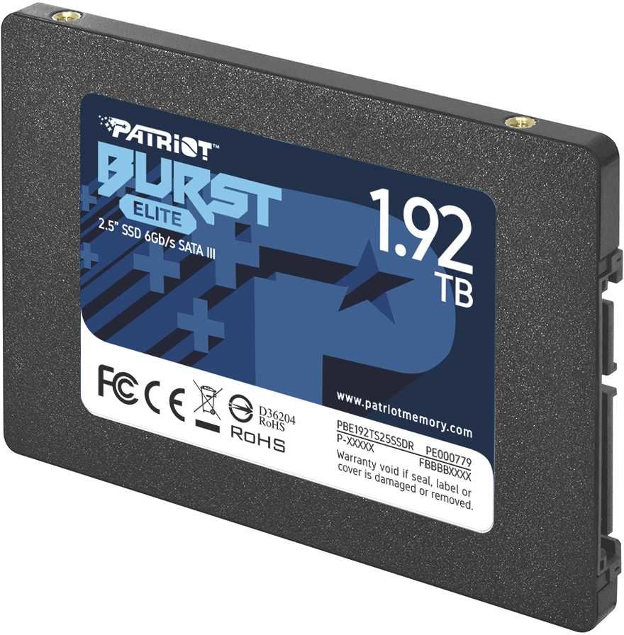 SSD диск 1.92ТБ 2.5" Patriot "Burst Elite" PBE192TS25SSDR