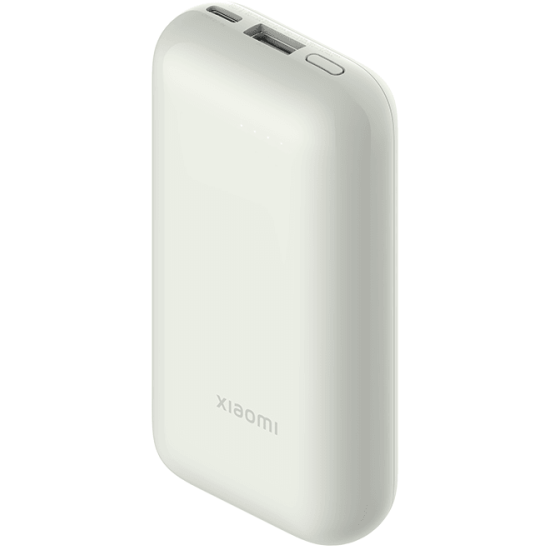 Внешний аккумулятор Xiaomi "Mi 33W Power Bank Pocket Edition Pro" BHR5909GL, 10000мАч, 1xUSB, 1xType-C, белый