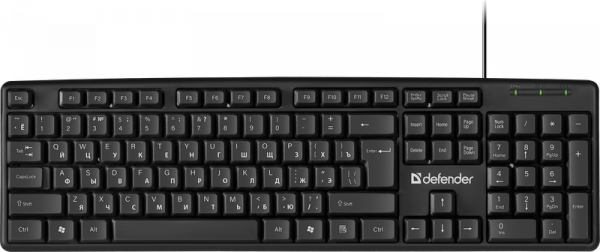 Клавиатура Defender "HB-520 Element" 45527, черный