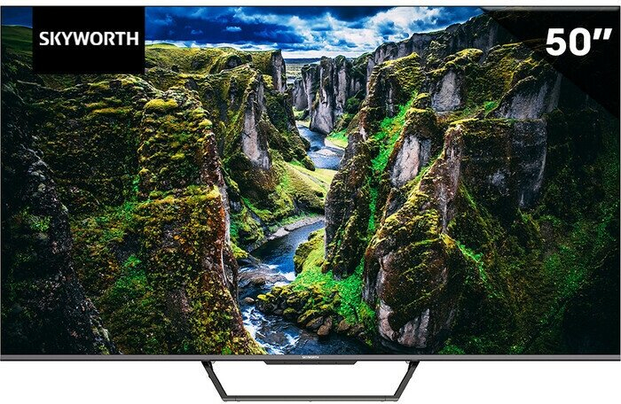 Телевизор 50" Skyworth "50SUE9500", QLED, 4K Ultra HD 3840x2160, Smart TV, черный