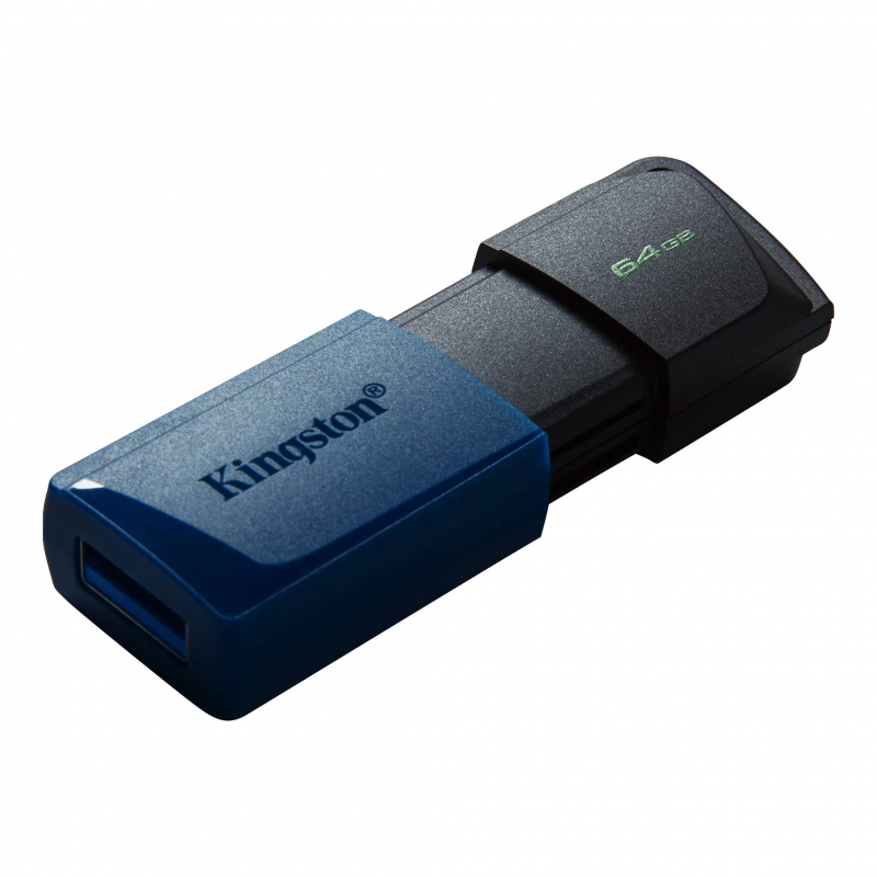 Накопитель USB flash 64ГБ Kingston "DataTraveler Exodia M" DTXM/64GB, черно-синий