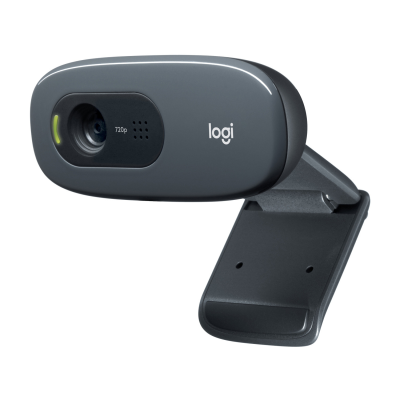 Веб-камера Logitech "c270" 960-000999 с микрофоном, серый